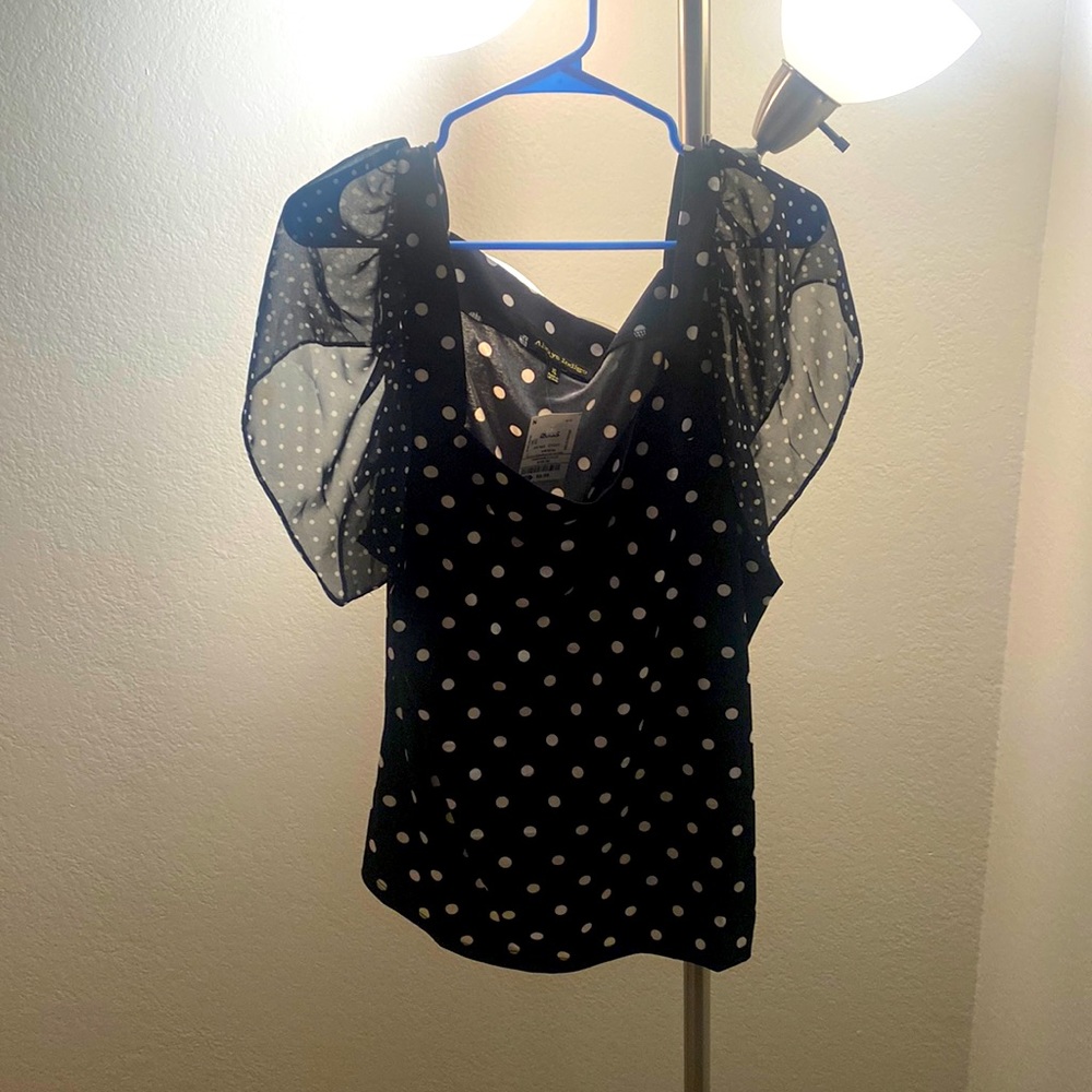 Polkadot top